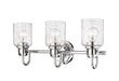 Z-Lite Canada - Three Light Vanity - Kinsley - Chrome- Union Lighting Luminaires Decor