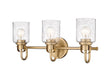 Z-Lite Canada - Three Light Vanity - Kinsley - Heirloom Gold- Union Lighting Luminaires Decor