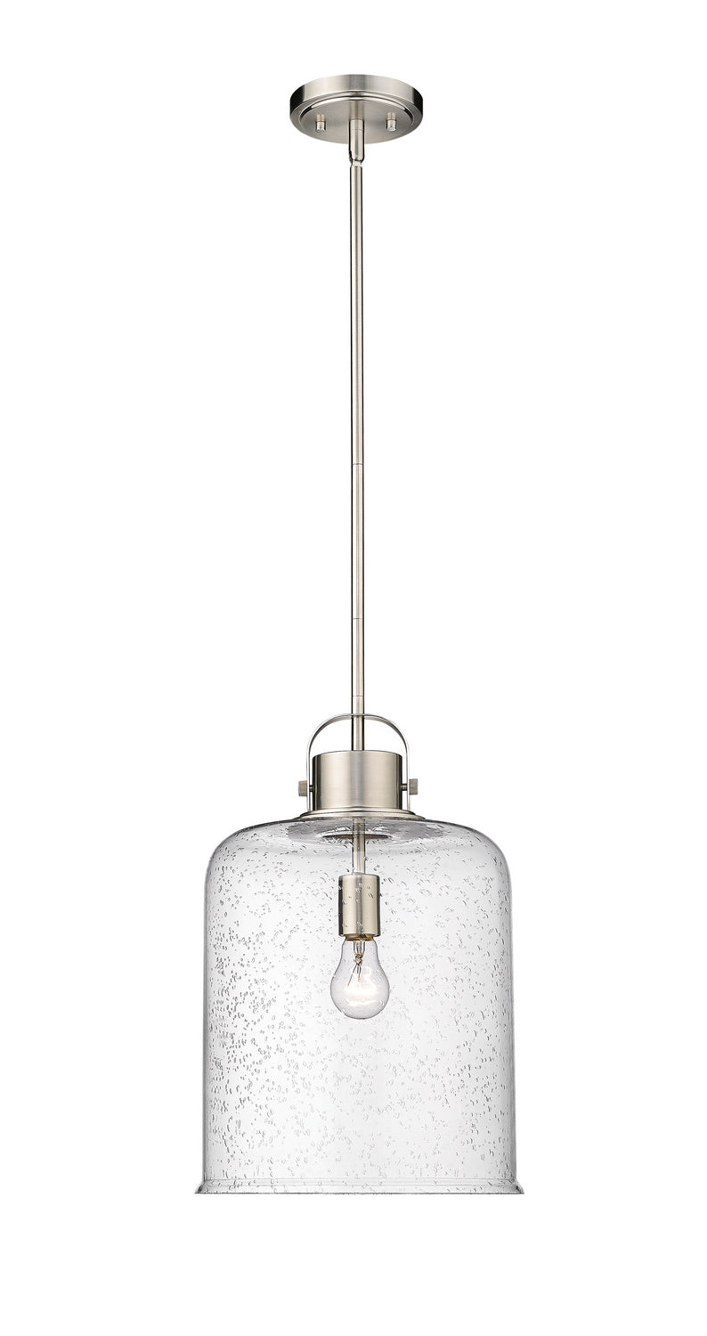 Z-Lite Canada - One Light Pendant - Kinsley - Brushed Nickel- Union Lighting Luminaires Decor