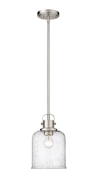 Z-Lite Canada - One Light Pendant - Kinsley - Brushed Nickel- Union Lighting Luminaires Decor