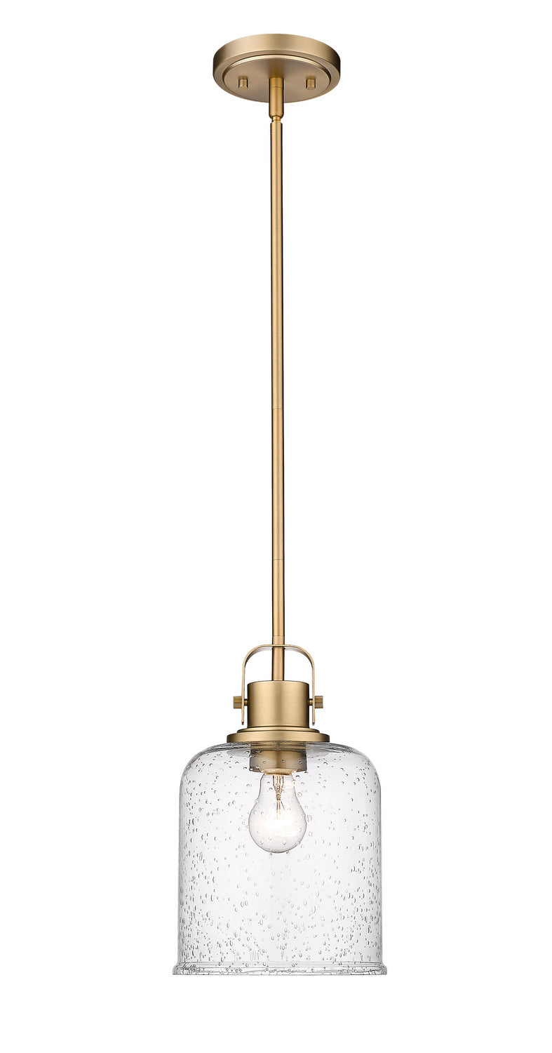 Z-Lite Canada - One Light Pendant - Kinsley - Heirloom Gold- Union Lighting Luminaires Decor