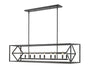Z-Lite Canada - Ten Light Linear Chandelier - Euclid - Matte Black- Union Lighting Luminaires Decor