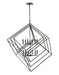 Z-Lite Canada - 12 Light Chandelier - Euclid - Matte Black- Union Lighting Luminaires Decor