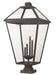 Z-Lite Canada - Four Light Outdoor Pier Mounted Fixture - Talbot - Oil Rubbed Bronze- Union Lighting Luminaires Decor