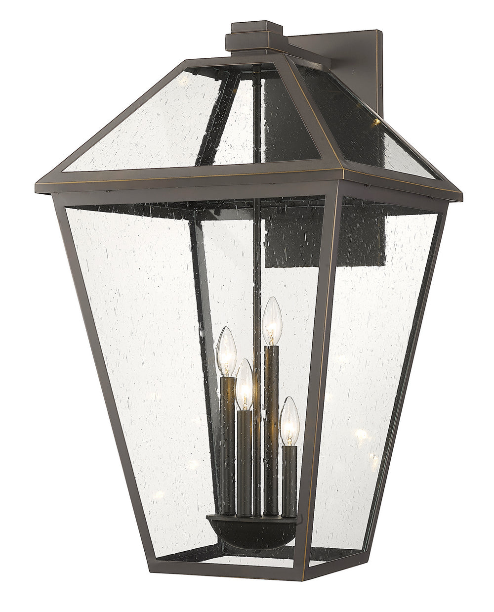 Z-Lite Canada - Four Light Outdoor Wall Light - Talbot - Oil Rubbed Bronze- Union Lighting Luminaires Decor