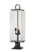 Z-Lite Canada - Three Light Outdoor Pier Mounted Fixture - Sana - Black- Union Lighting Luminaires Decor