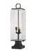 Z-Lite Canada - Three Light Outdoor Pier Mounted Fixture - Sana - Black- Union Lighting Luminaires Decor