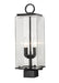 Z-Lite Canada - Two Light Outdoor Post Mount Fixture - Sana - Black- Union Lighting Luminaires Decor