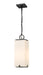 Z-Lite Canada - One Light Outdoor Chain Mount Ceiling Fixture - Sana - Black- Union Lighting Luminaires Decor