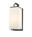 Z-Lite Canada - One Light Outdoor Wall Light - Sana - Black- Union Lighting Luminaires Decor