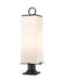 Z-Lite Canada - Three Light Outdoor Pier Mounted Fixture - Sana - Black- Union Lighting Luminaires Decor