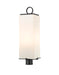 Z-Lite Canada - Three Light Outdoor Post Mount Fixture - Sana - Black- Union Lighting Luminaires Decor