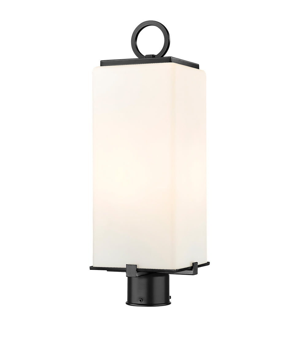 Z-Lite Canada - Two Light Outdoor Post Mount Fixture - Sana - Black- Union Lighting Luminaires Decor