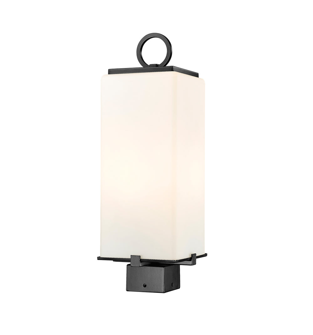 Z-Lite Canada - Two Light Outdoor Post Mount Fixture - Sana - Black- Union Lighting Luminaires Decor