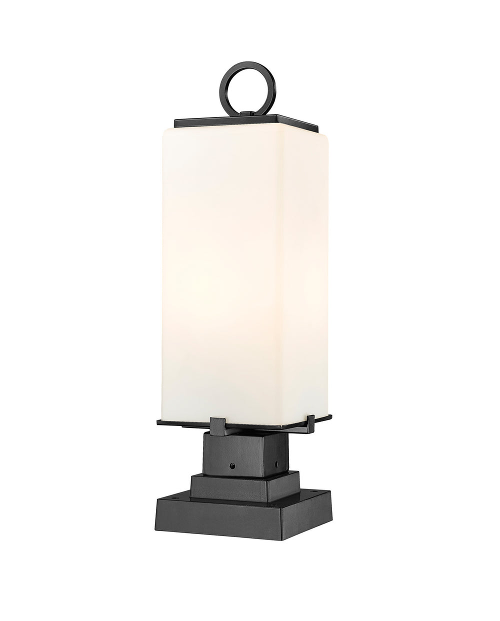 Z-Lite Canada - Two Light Outdoor Pier Mounted Fixture - Sana - Black- Union Lighting Luminaires Decor