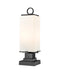 Z-Lite Canada - Two Light Outdoor Pier Mounted Fixture - Sana - Black- Union Lighting Luminaires Decor