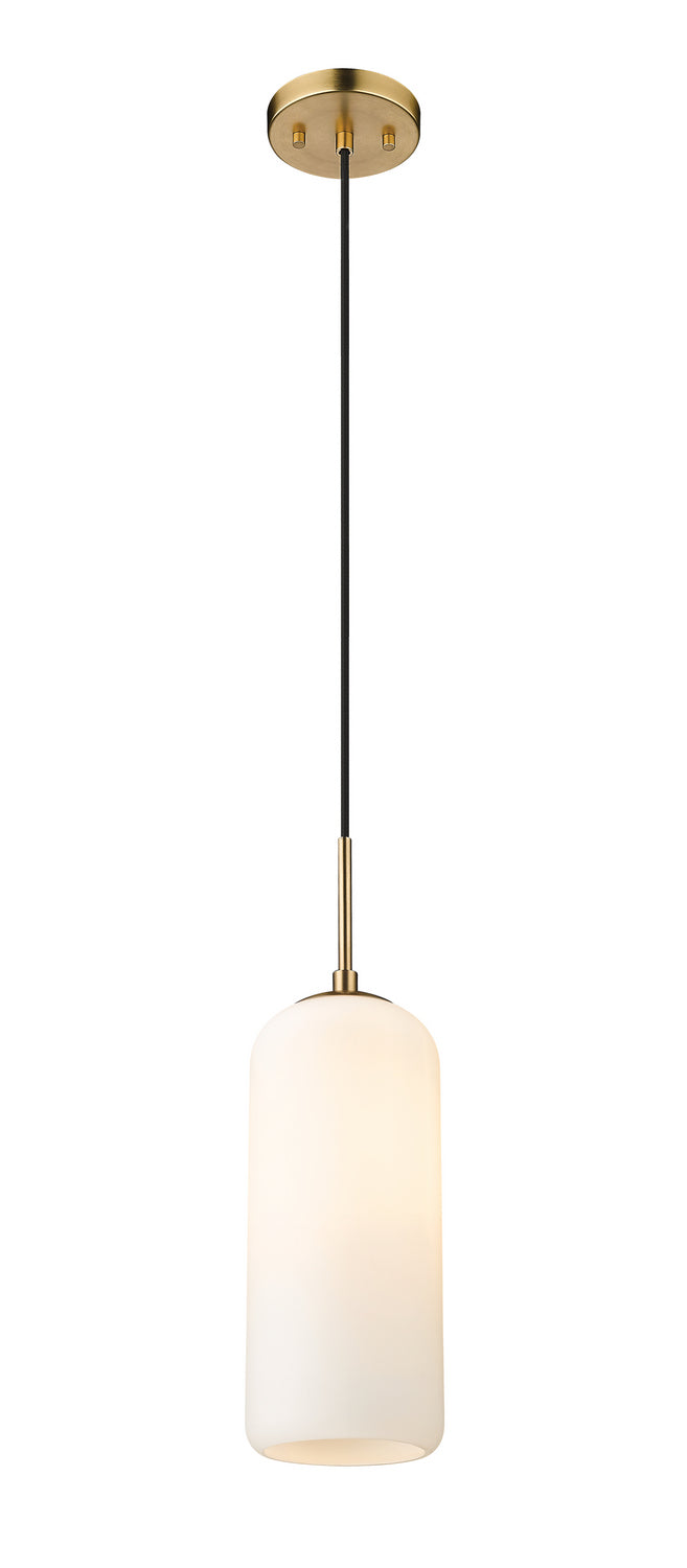 Z-Lite Canada - One Light Pendant - Monty - Heritage Brass- Union Lighting Luminaires Decor