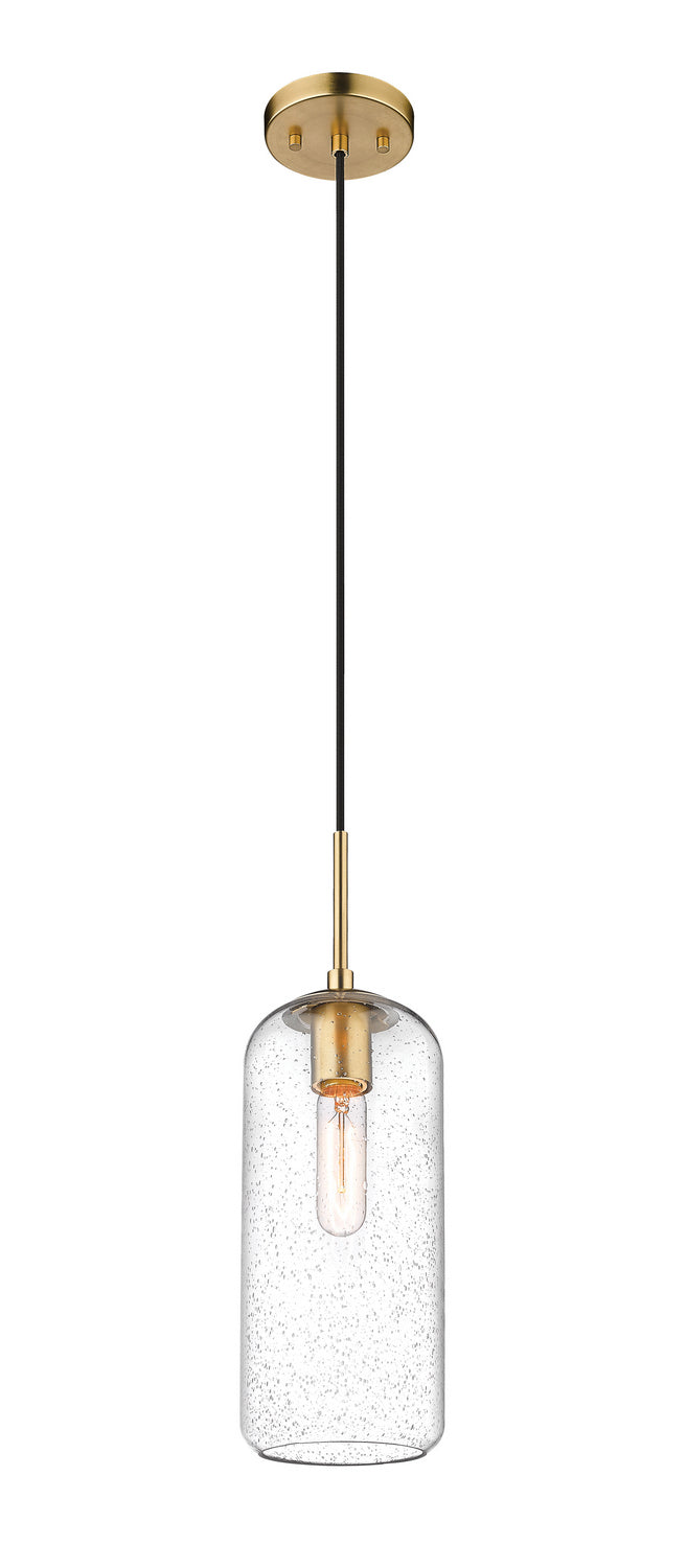 Z-Lite Canada - One Light Pendant - Monty - Heritage Brass- Union Lighting Luminaires Decor