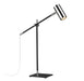Z-Lite Canada - One Light Table Lamp - Calumet - Matte Black + Polished Nickel- Union Lighting Luminaires Decor