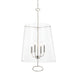 Hudson Valley Canada - Four Light Pendant - James - Polished Nickel- Union Lighting Luminaires Decor