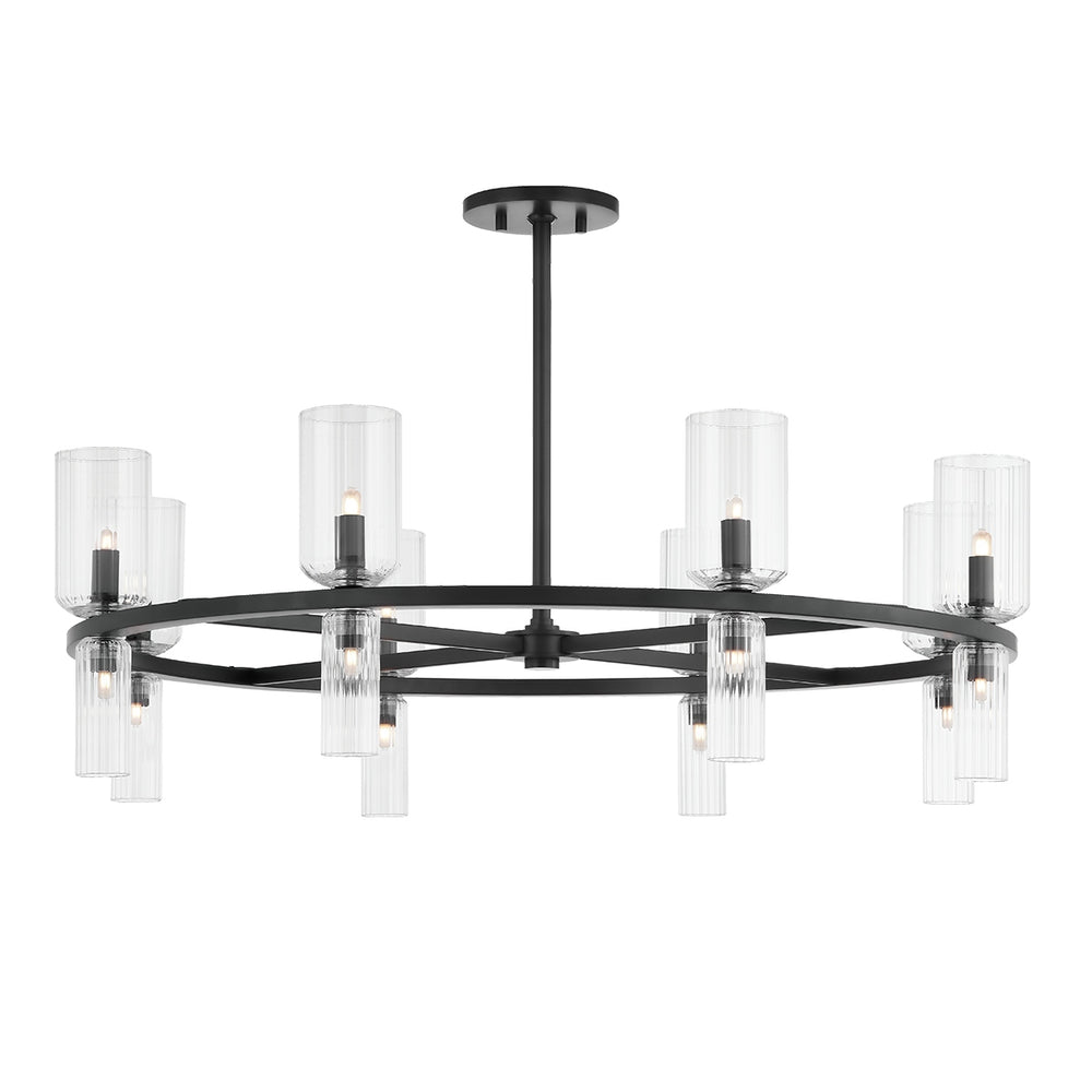 Mitzi Canada - LED Chandelier - Tabitha - Soft Black- Union Lighting Luminaires Decor