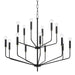 Mitzi Canada - 15 Light Chandelier - Bailey - Aged Brass- Union Lighting Luminaires Decor