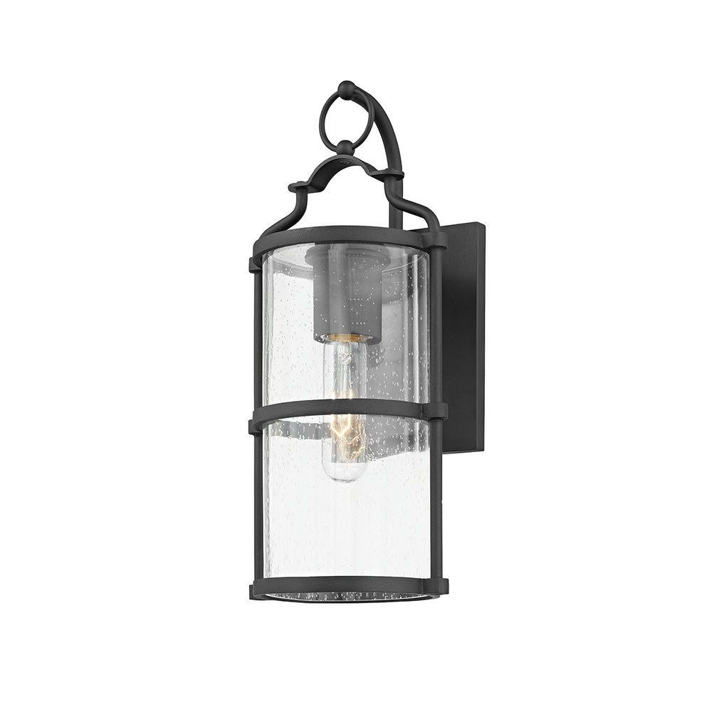 Troy Lighting Canada - One Light Outdoor Wall Sconce - Burbank - Textured Black- Union Lighting Luminaires Decor