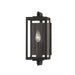 Troy Lighting Canada - One Light Outdoor Wall Sconce - Nico - French Iron- Union Lighting Luminaires Decor