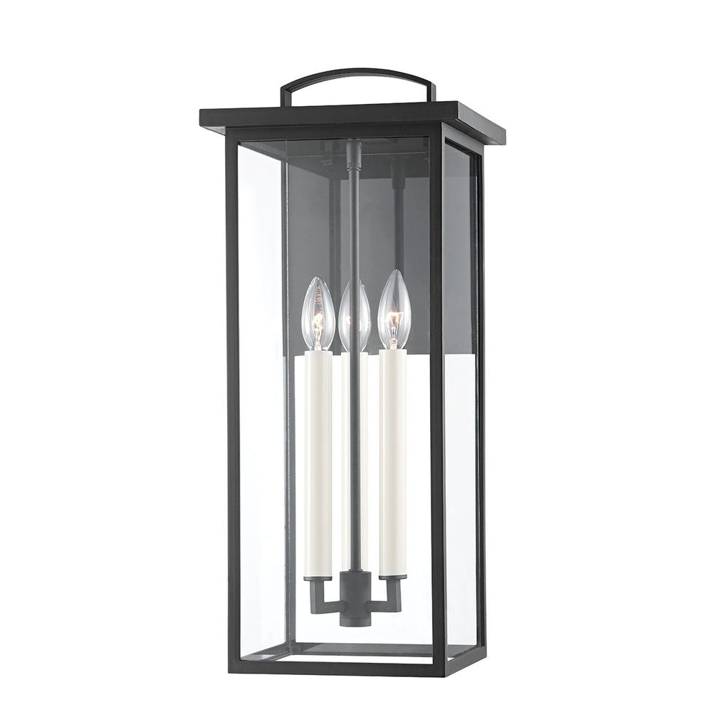 Troy Lighting Canada - Four Light Outdoor Wall Sconce - Eden - Textured Black- Union Lighting Luminaires Decor