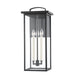 Troy Lighting Canada - Four Light Outdoor Wall Sconce - Eden - Textured Black- Union Lighting Luminaires Decor