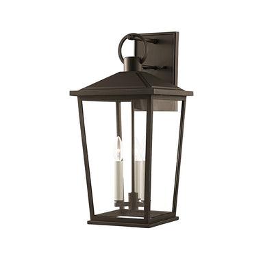 Troy Lighting Canada - Three Light Outdoor Wall Sconce - Soren - Textured Bronze W/ Hl- Union Lighting Luminaires Decor