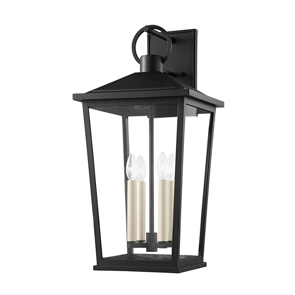 Troy Lighting Canada - Four Light Outdoor Wall Sconce - Soren - Textured Black- Union Lighting Luminaires Decor