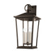 Troy Lighting Canada - Four Light Outdoor Wall Sconce - Soren - Textured Bronze W/ Hl- Union Lighting Luminaires Decor