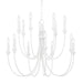 Troy Lighting Canada - 14 Light Chandelier - Cate - Gesso White- Union Lighting Luminaires Decor