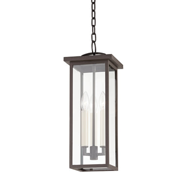 Troy Lighting Canada - Three Light Outdoor Pendant - Eden - Textured Bronze- Union Lighting Luminaires Decor