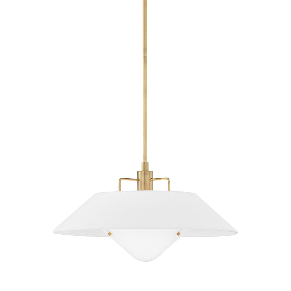 Troy Lighting Canada - One Light Pendant - Otto - Patina Brass- Union Lighting Luminaires Decor