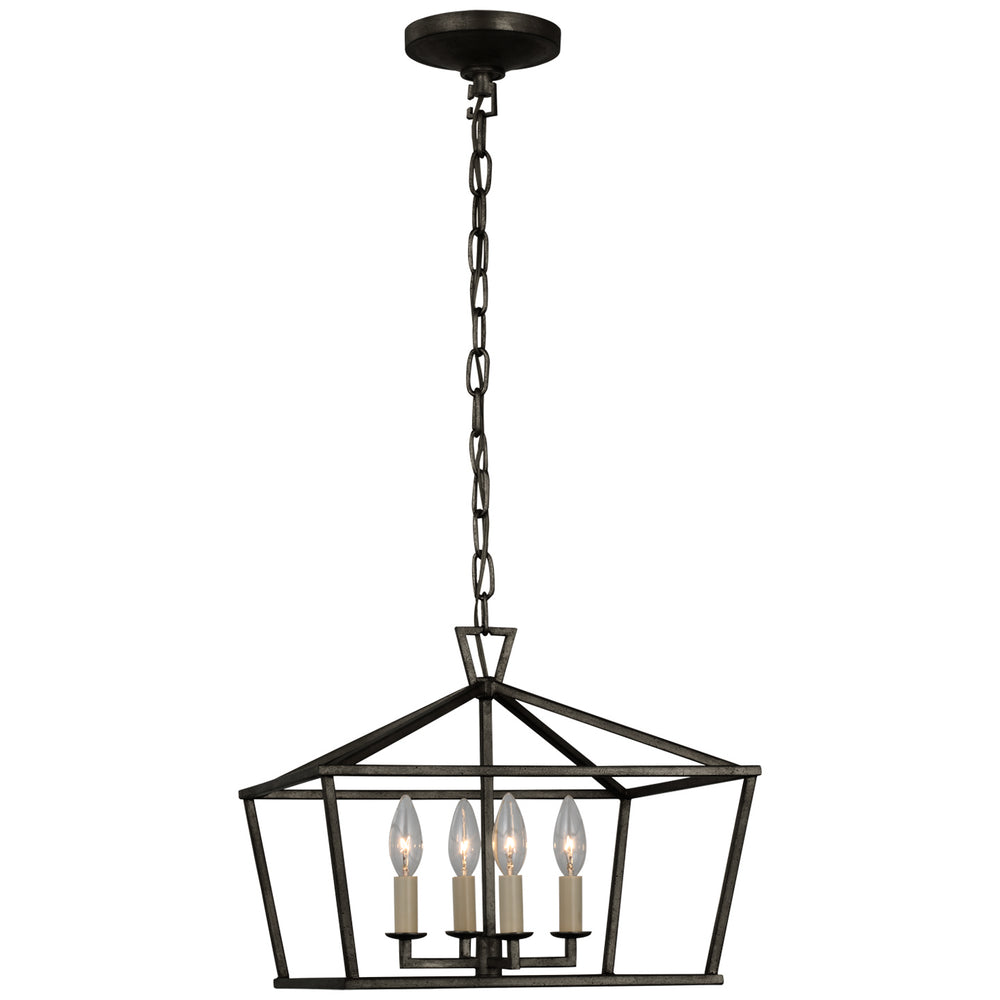 Visual Comfort Signature Canada - Four Light Semi-Flush Mount - Darlana - Aged Iron- Union Lighting Luminaires Decor