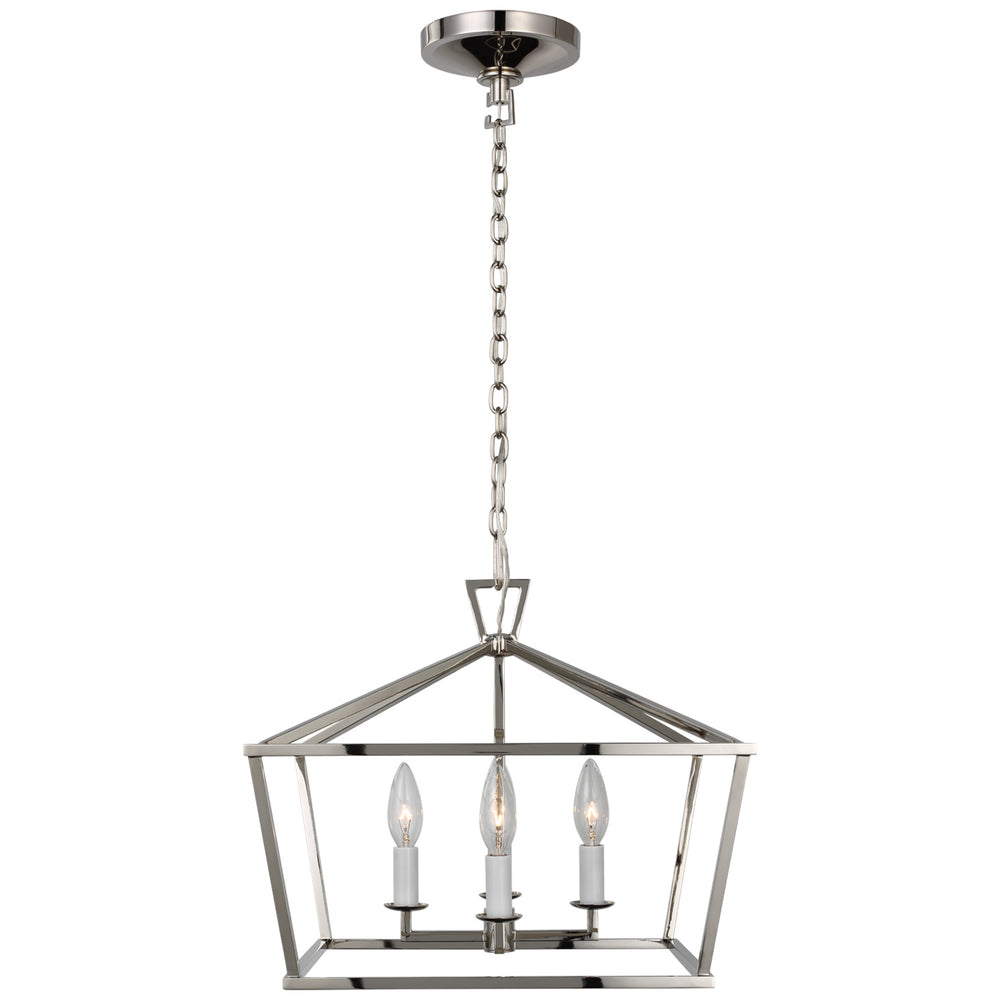 Visual Comfort Signature Canada - Four Light Semi-Flush Mount - Darlana - Polished Nickel- Union Lighting Luminaires Decor