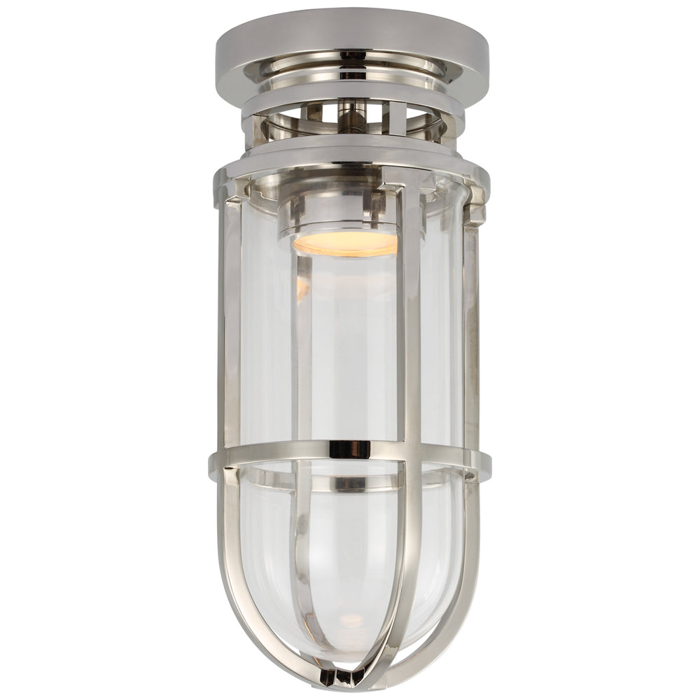 Visual Comfort Signature Canada - LED Flush Mount - Gracie - Polished Nickel- Union Lighting Luminaires Decor