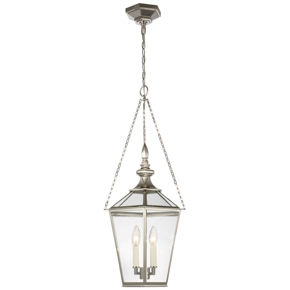 Visual Comfort Signature Canada - LED Lantern - Evaline - Polished Nickel- Union Lighting Luminaires Decor