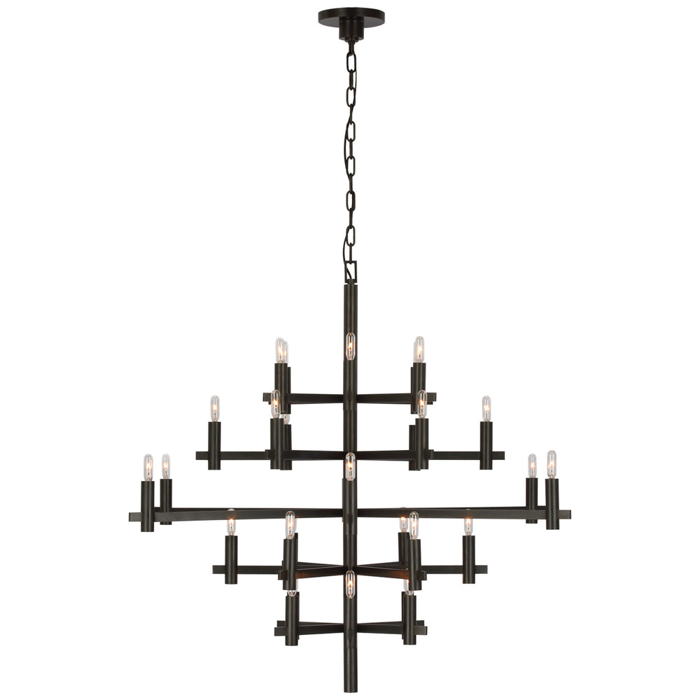 Visual Comfort Signature Canada - LED Chandelier - Sonnet - Bronze- Union Lighting Luminaires Decor