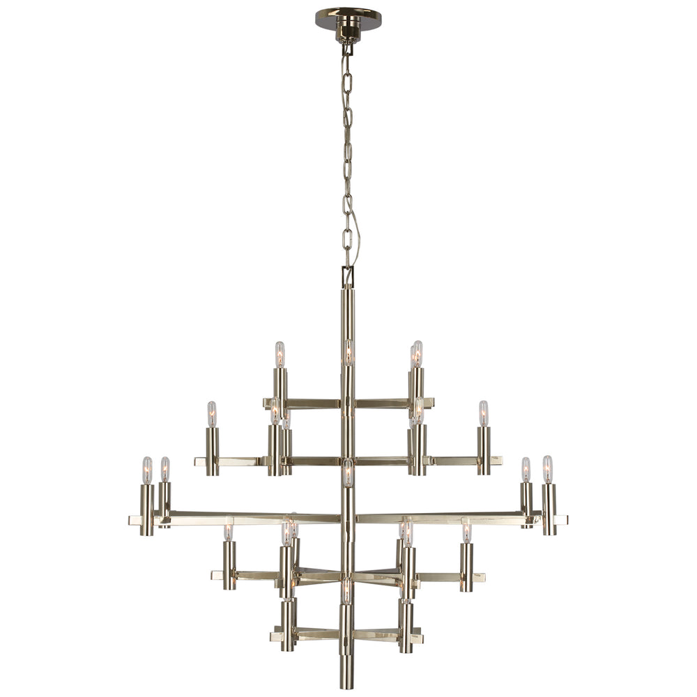 Visual Comfort Signature Canada - LED Chandelier - Sonnet - Polished Nickel- Union Lighting Luminaires Decor