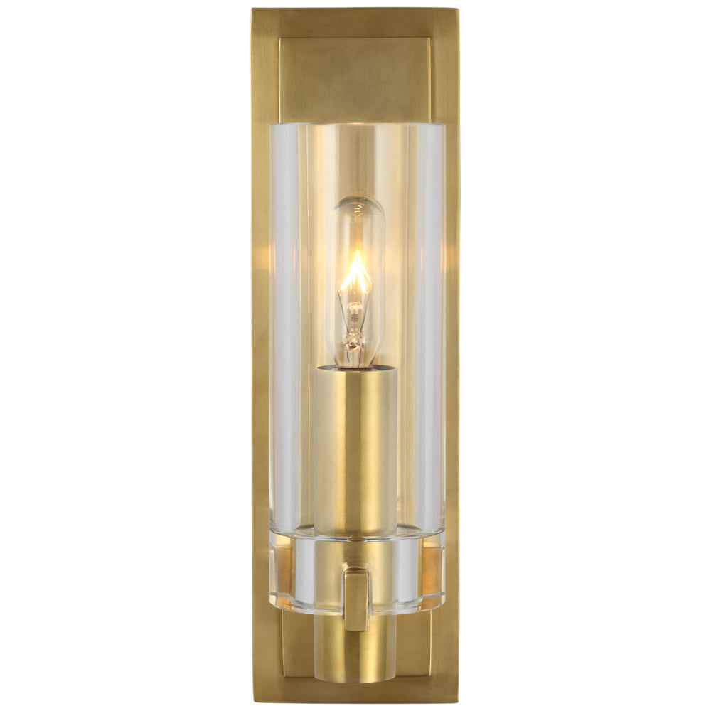 Visual Comfort Signature Canada - LED Wall Sconce - Sonnet - Antique-Burnished Brass- Union Lighting Luminaires Decor