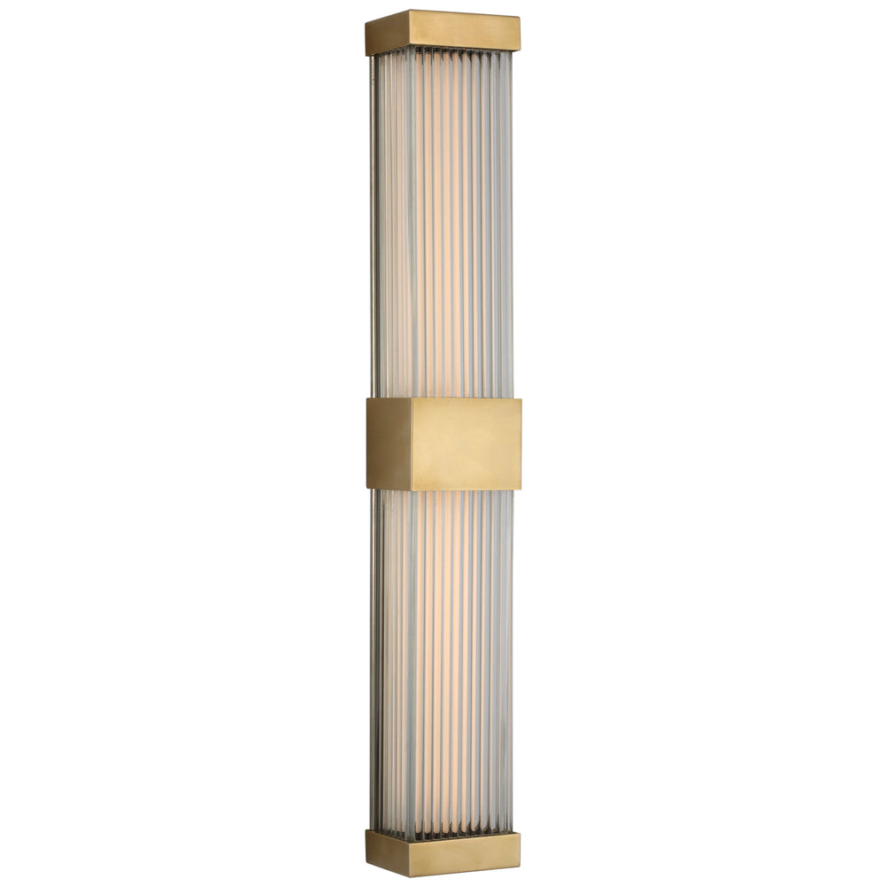 Visual Comfort Signature Canada - LED Wall Sconce - Vance - Antique-Burnished Brass- Union Lighting Luminaires Decor