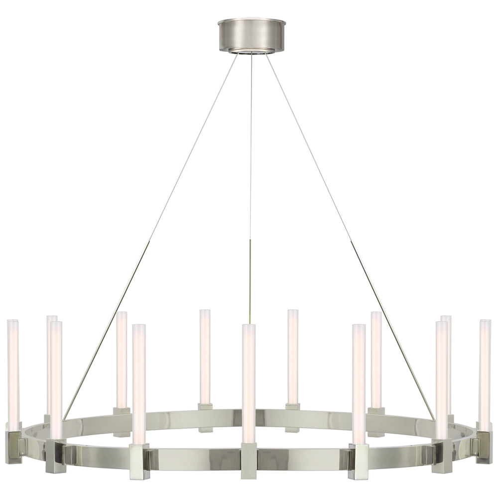 Visual Comfort Signature Canada - LED Chandelier - Mafra - Polished Nickel- Union Lighting Luminaires Decor