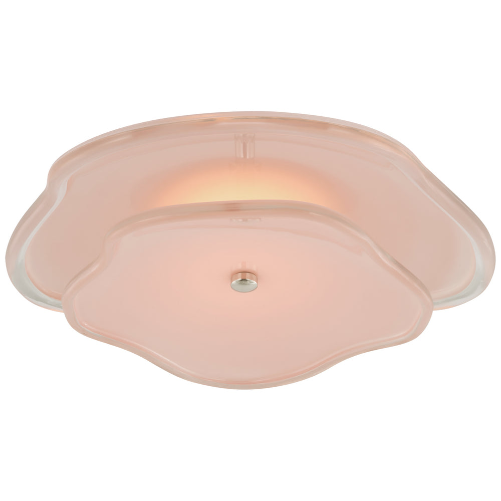 Visual Comfort Signature Canada - LED Flush Mount - Leighton - Polished Nickel- Union Lighting Luminaires Decor