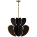 Visual Comfort Signature Canada - LED Chandelier - Danes - Matte Black and Gild- Union Lighting Luminaires Decor