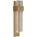 Visual Comfort Signature Canada - LED Wall Sconce - Brock - Soft Brass and Clear Wavy Glass- Union Lighting Luminaires Decor