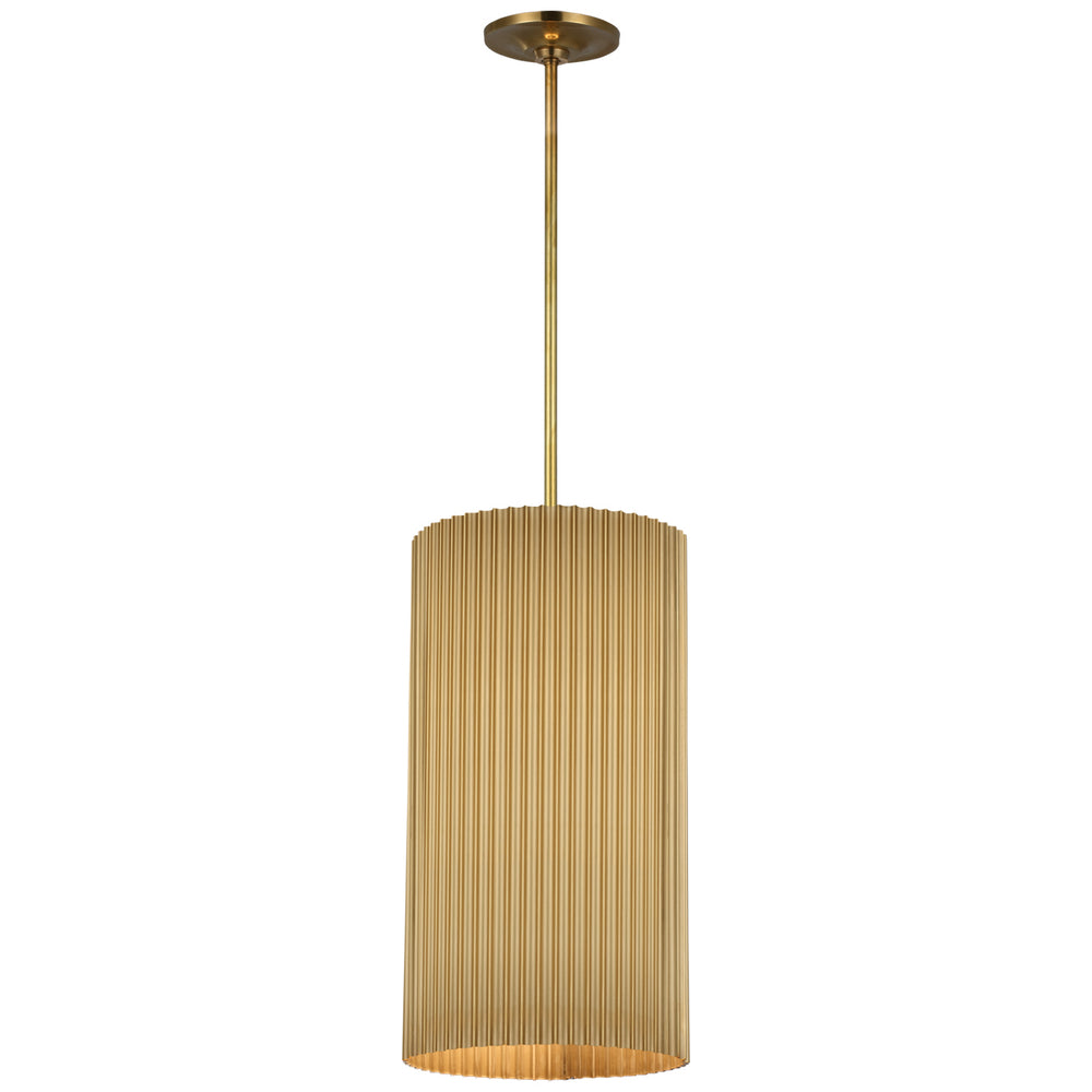 Visual Comfort Signature Canada - LED Pendant - Rivers - Soft Brass- Union Lighting Luminaires Decor