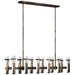 Visual Comfort Signature Canada - LED Linear Chandelier - Malik - Bronze- Union Lighting Luminaires Decor